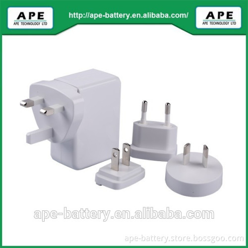 Follow with qualcomm quick charger 2.0 system ac adapter three USB ports